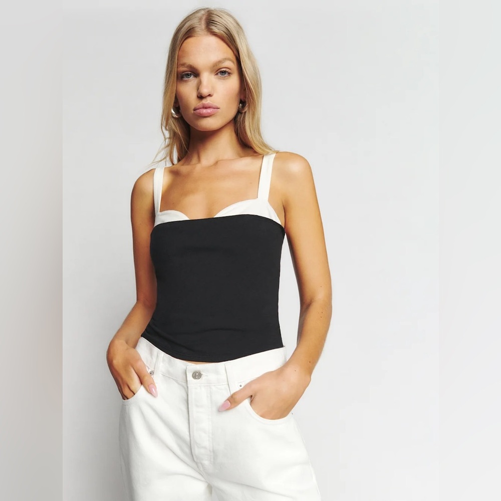 [SOLD] Reformation Contrast Tank